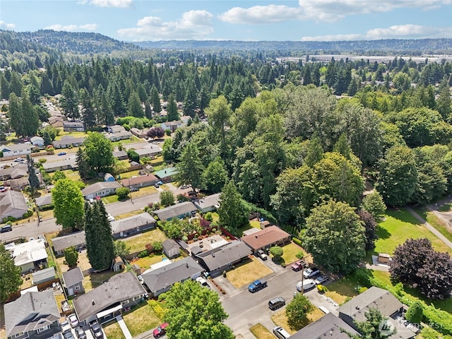 1106 SE 26th St, Auburn, WA 98002 - aerial view of property and surrounding area with nearby suburban area