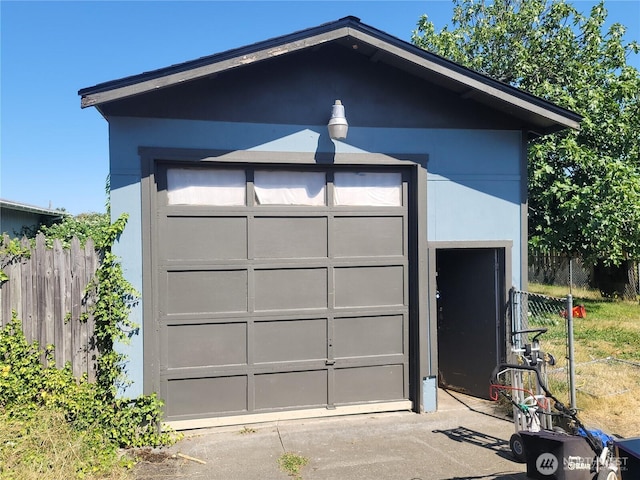 3827 A St, Tacoma, WA 98418 - view of detached garage