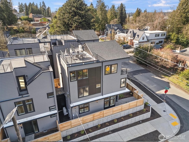 1261 NE 100th St, Seattle, WA 98125 - aerial view of residential area