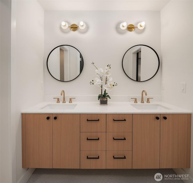 3608 Francis Ave N, Seattle, WA 98103 - bathroom with double vanity