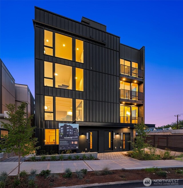 3608 Francis Ave N, Seattle, WA 98103 - view of front of house with board and batten siding