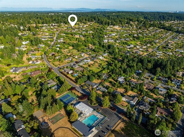 18354 Ridgefield Rd NW, Shoreline, WA 98177 - view of property location with a forest