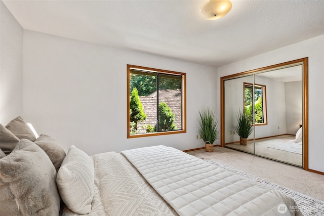 33202 2nd Pl SW, Federal Way, WA 98023 - bedroom with multiple windows, light carpet, and a closet