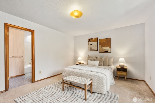 33202 2nd Pl SW, Federal Way, WA 98023 - bedroom with light colored carpet and ensuite bathroom