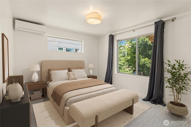 933 16th Avene, Seattle, WA 98122 - bedroom with multiple windows and a wall mounted air conditioner