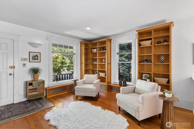 5825 4th Ave NW, Seattle, WA 98107 - living area featuring wood finished floors