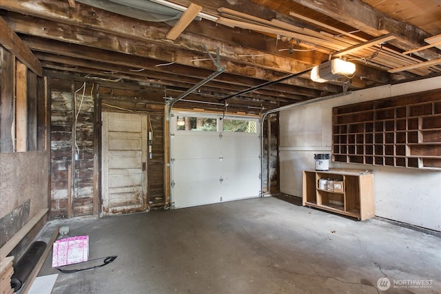 5825 4th Ave NW, Seattle, WA 98107 - garage featuring a garage door opener