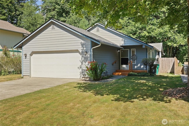 1726 Ann St NE, Olympia, WA 98506 - ranch-style house featuring an attached garage and driveway