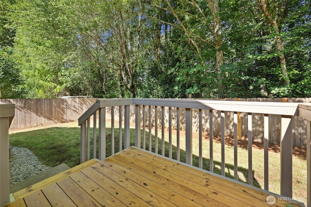1726 Ann St NE, Olympia, WA 98506 - deck with a fenced backyard