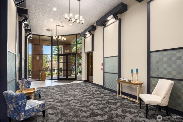 1840 25th Ave NE Unit 210, Issaquah, WA 98029 - community lobby featuring floor to ceiling windows and recessed lighting