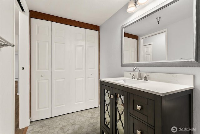 1100AVE NE Harrington Ave NE Unit 211, Renton, WA 98056 - bathroom featuring vanity and a closet