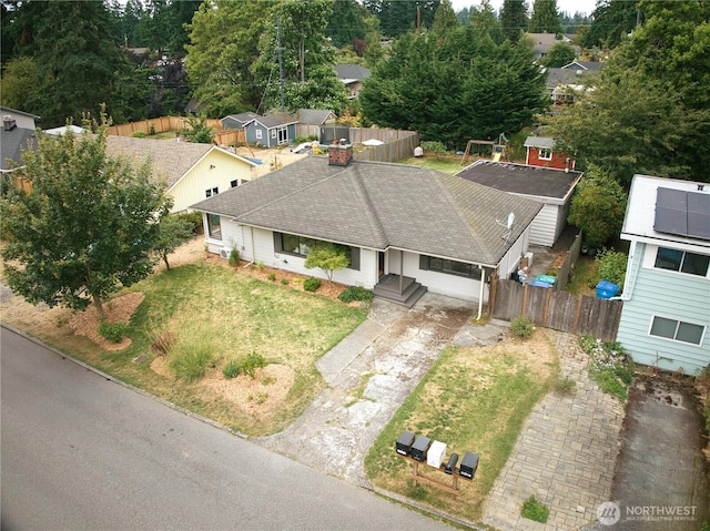 16047 Ashworth Ave N, Shoreline, WA 98133 - aerial view of residential area