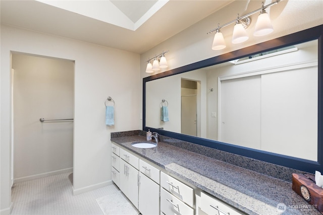 145 Lummi Dr, La Conner, WA 98257 - bathroom featuring vanity and baseboards