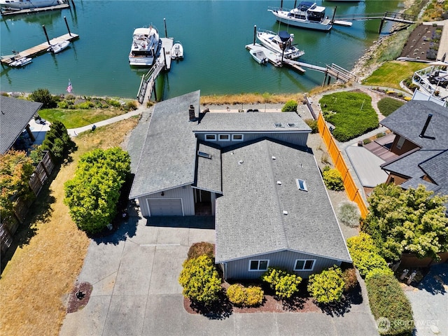 145 Lummi Dr, La Conner, WA 98257 - aerial view of property and surrounding area featuring a nearby body of water