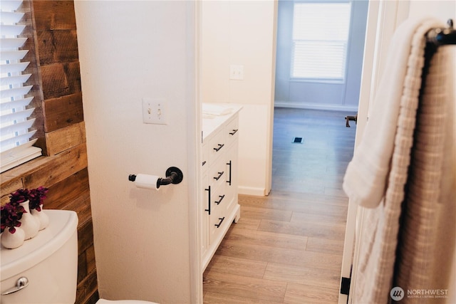 8805 226th Street Ct E Unit 32, Graham, WA 98338 - bathroom with vanity and wood finished floors