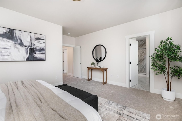 1515 243rd Pl SW Unit A, Bothell, WA 98012 - bedroom featuring carpet and ensuite bath