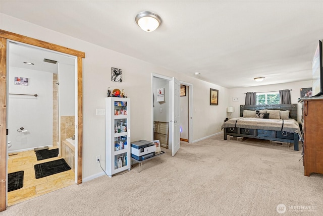 20311 Orting Kapowsin Hwy E, Graham, WA 98338 - carpeted bedroom featuring baseboards and ensuite bathroom