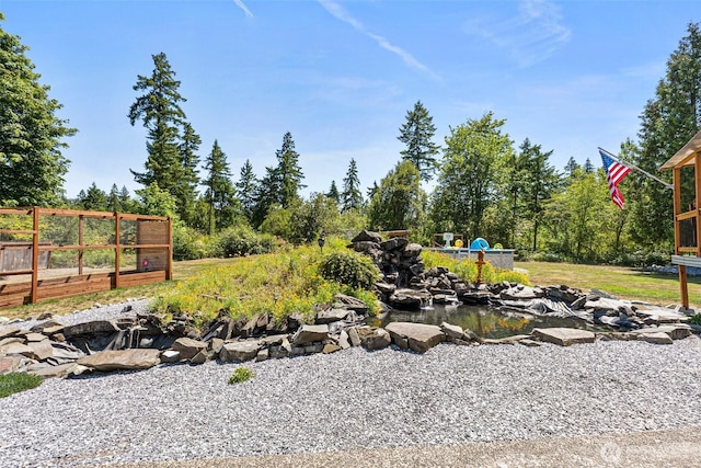20311 Orting Kapowsin Hwy E, Graham, WA 98338 - view of yard with a garden pond