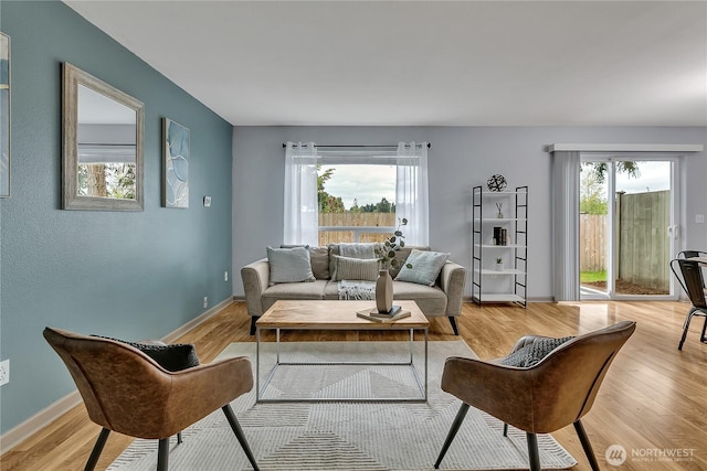1302 110th St E Unit 37, Tacoma, WA 98445 - living area featuring light wood finished floors and baseboards