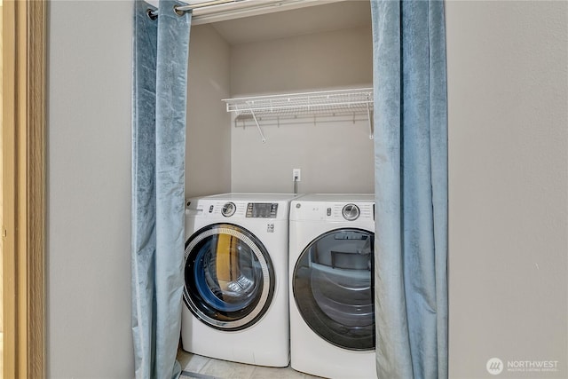 1302 110th St E Unit 37, Tacoma, WA 98445 - laundry area featuring separate washer and dryer
