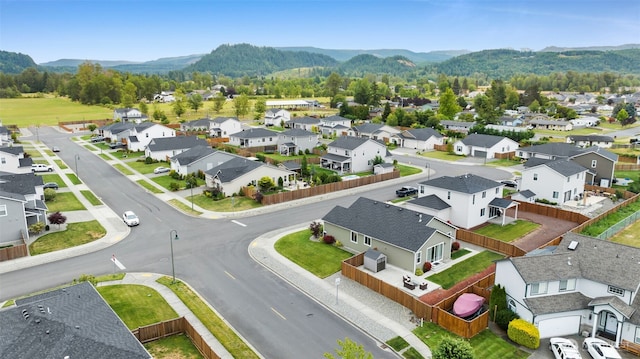 397 N Foster St, Buckley, WA 98321 - aerial view of residential area featuring a mountainous background