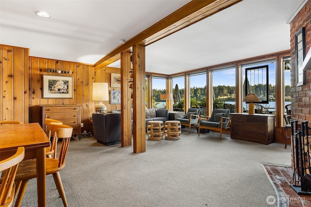 5222 Mahncke Rd SW, Longbranch, WA 98351 - view of carpeted living area