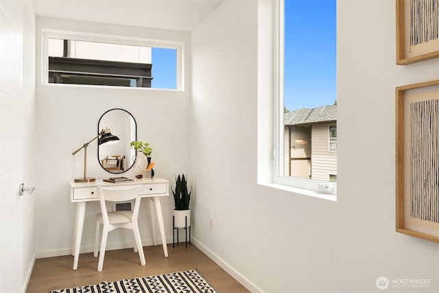 2610 E Yesler Way Unit A, Seattle, WA 98122 - office space with wood finished floors and baseboards