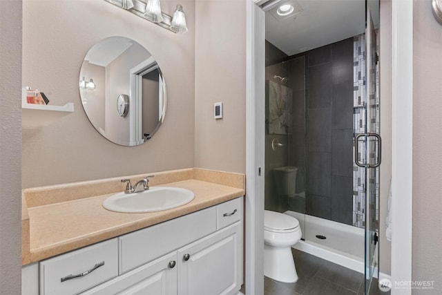 33020 10th Ave SW Unit M302, Federal Way, WA 98023 - bathroom with a shower stall and vanity