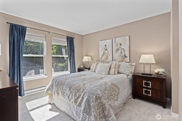33020 10th Ave SW Unit M302, Federal Way, WA 98023 - bedroom featuring baseboard heating and carpet floors