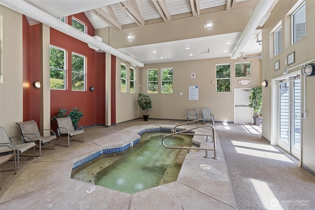33020 10th Ave SW Unit M302, Federal Way, WA 98023 - view of swimming pool featuring a hot tub and a swimming pool