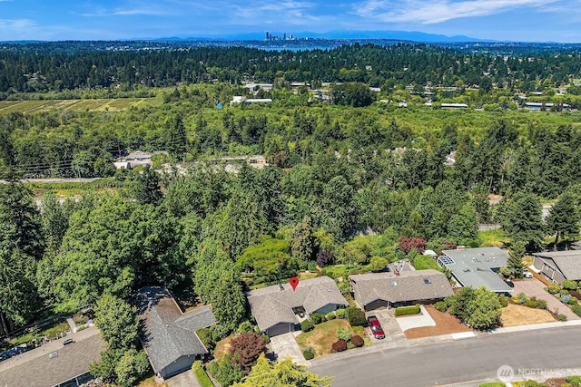 1823 121st Ave SE, Bellevue, WA 98005 - drone / aerial view of a forest