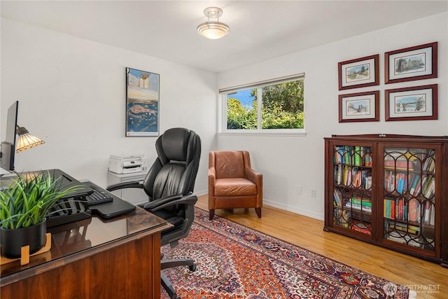 1823 121st Ave SE, Bellevue, WA 98005 - office with wood finished floors and baseboards