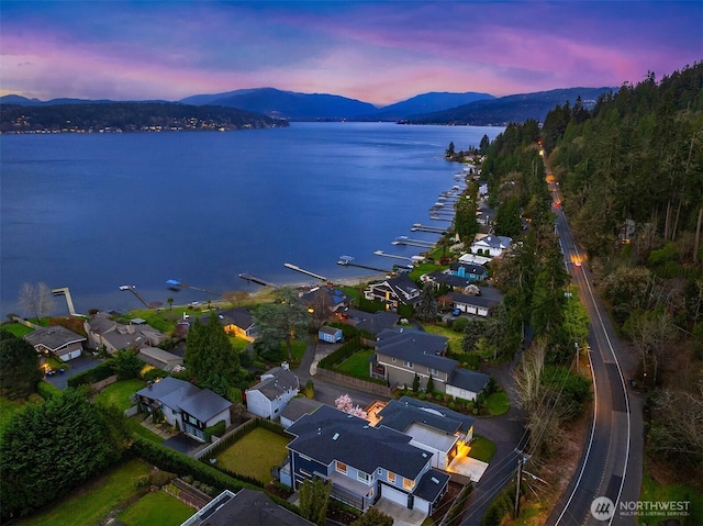 240 W Lake Sammamish Pkwy SE, Bellevue, WA 98008 - view of property location with a water and mountain view and nearby suburban area