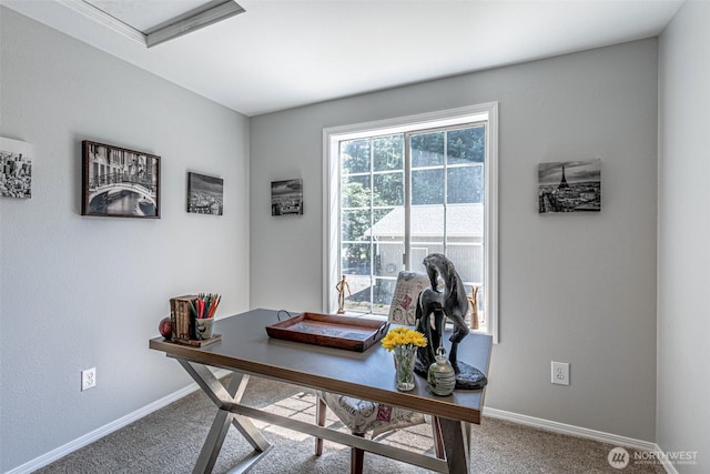 18920 217th Ave E, Orting, WA 98360 - carpeted home office with baseboards
