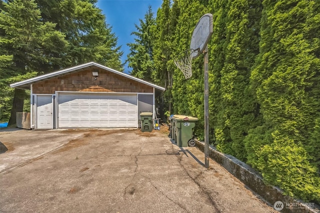 610 Westlake Ave, Morton, WA 98356 - view of detached garage