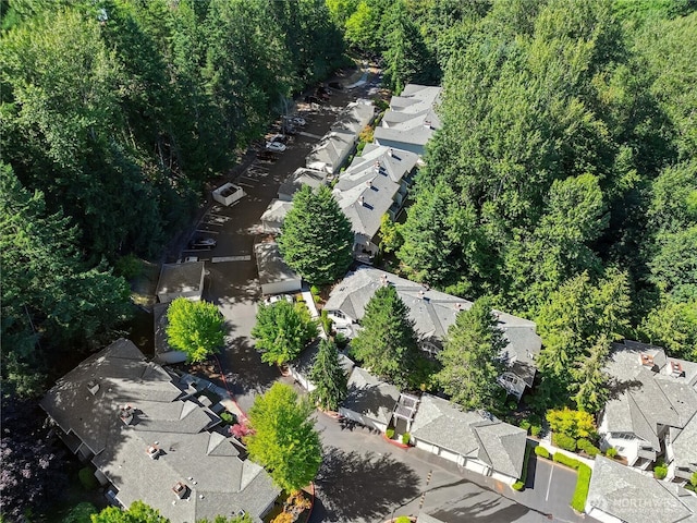 2300 Jefferson Ave NE Unit F-126, Renton, WA 98056 - aerial overview of property's location with nearby suburban area and a forest