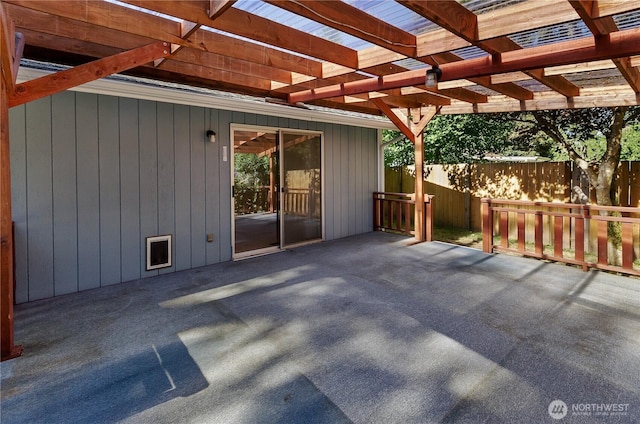 7127 Fair Oaks Loop SE, Olympia, WA 98513 - view of patio featuring a pergola