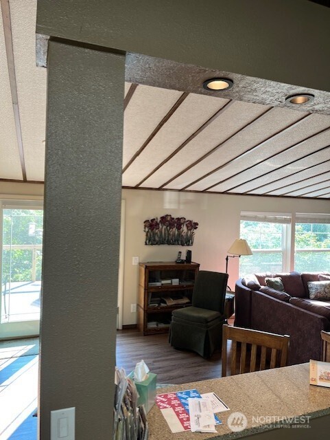 20011 Tveit Rd, Arlington, WA 98223 - living room featuring wood finished floors
