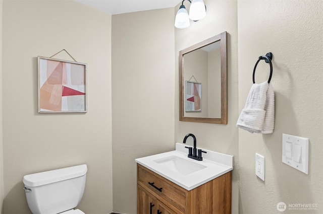 5115 150th St SE, Everett, WA 98208 - half bathroom featuring toilet and vanity