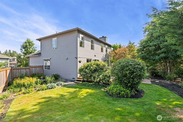 5115 150th St SE, Everett, WA 98208 - rear view of house with a chimney