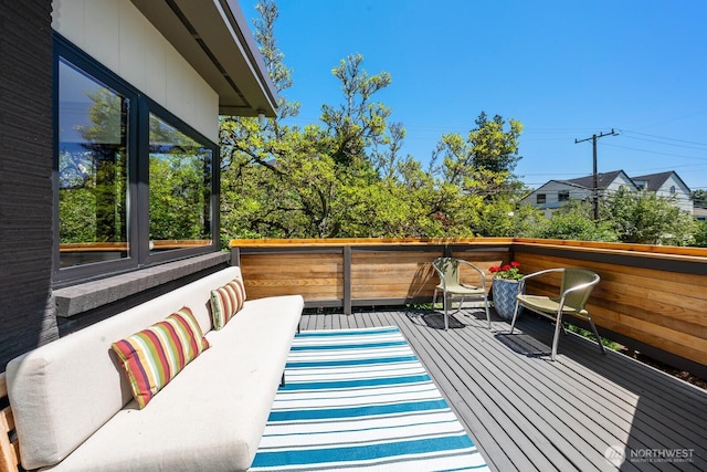 3516 NE 43rd St, Seattle, WA 98105 - view of wooden terrace