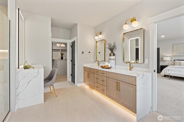 16429 Snohomish Ave SE, Clearview, WA 98296 - ensuite bathroom with double vanity