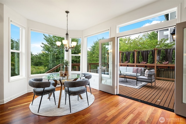 108 239th Way SE, Sammamish, WA 98074 - sunroom / solarium featuring a chandelier