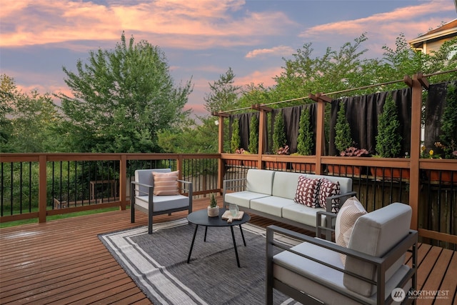 108 239th Way SE, Sammamish, WA 98074 - deck featuring an outdoor hangout area