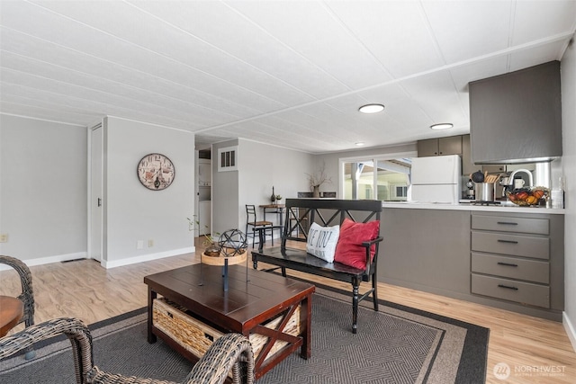 1841 Trosper Rd SW Unit 24, Tumwater, WA 98512 - living room featuring light wood finished floors and recessed lighting
