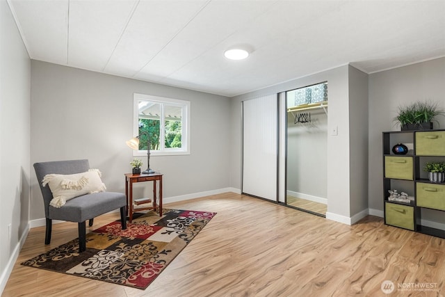 1841 Trosper Rd SW Unit 24, Tumwater, WA 98512 - sitting room featuring light wood-style flooring and plenty of natural light