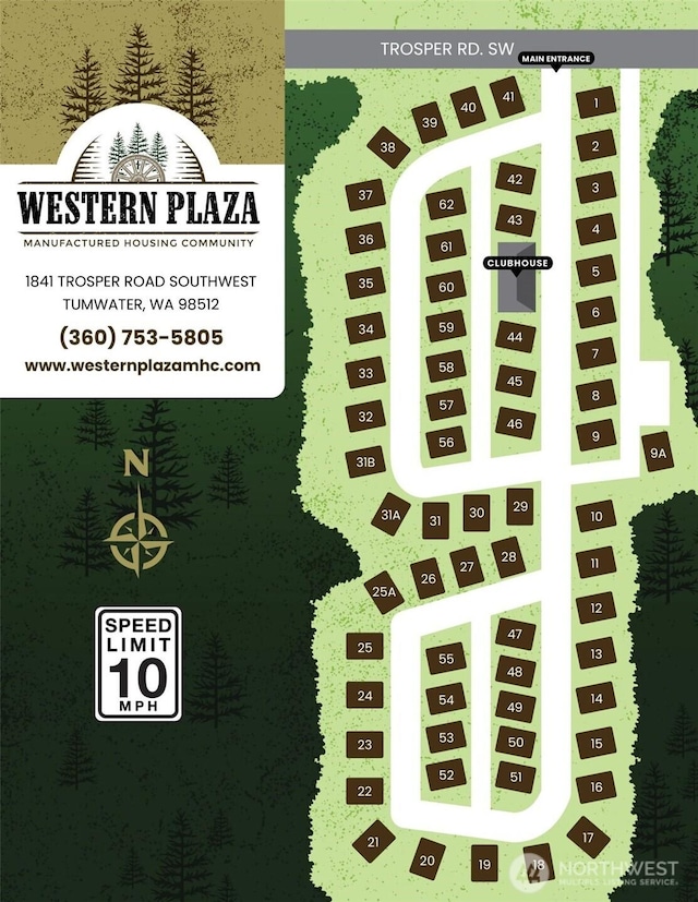 1841 Trosper Rd SW Unit 24, Tumwater, WA 98512 - map / location