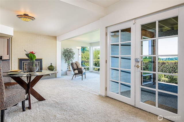 3719 NE 145th St, Seattle, WA 98155 - sunroom featuring french doors