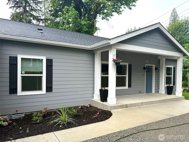 45332 Limestone St, Concrete, WA 98237 - view of front facade with covered porch and a shingled roof