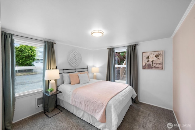 18328 15th Pl NE, Shoreline, WA 98155 - carpeted bedroom with ornamental molding and baseboards